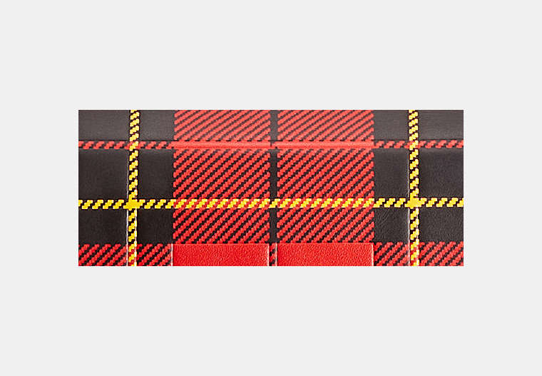 Restored Bandit Crossbody With Plaid Print