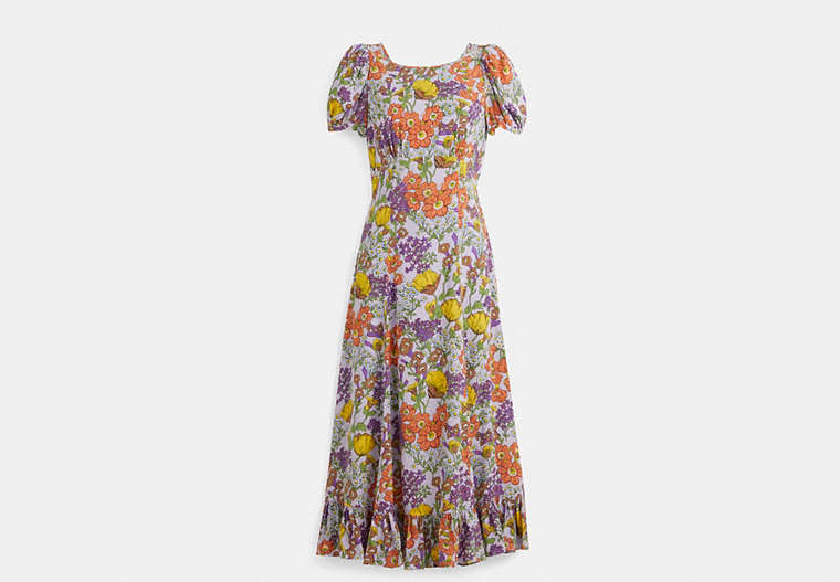 Restored Floral Midi Dress