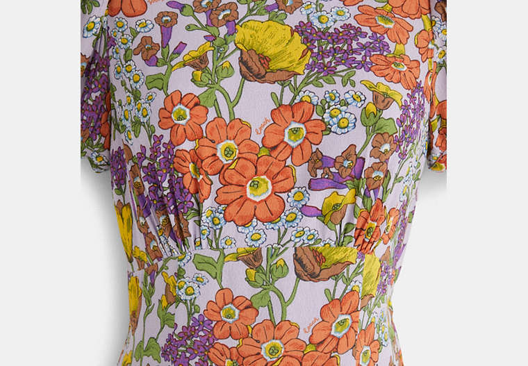 Restored Floral Midi Dress
