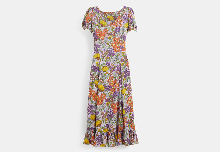 Restored Floral Midi Dress