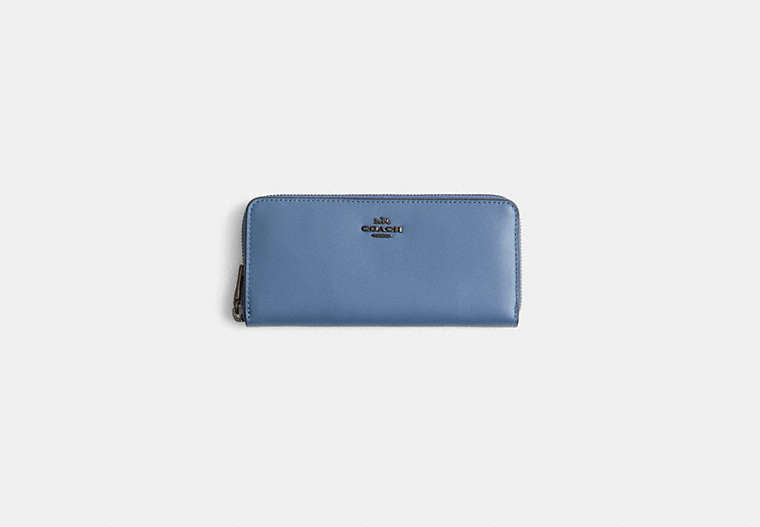 Restored Slim Accordion Zip Wallet