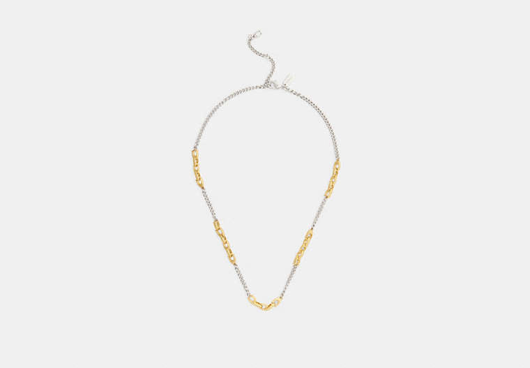 Linked C Necklace