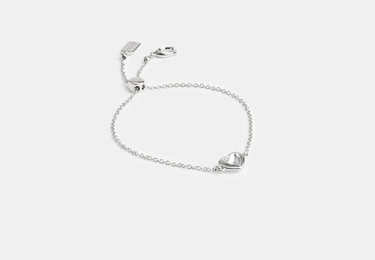 Halo Heart Slider Bracelet