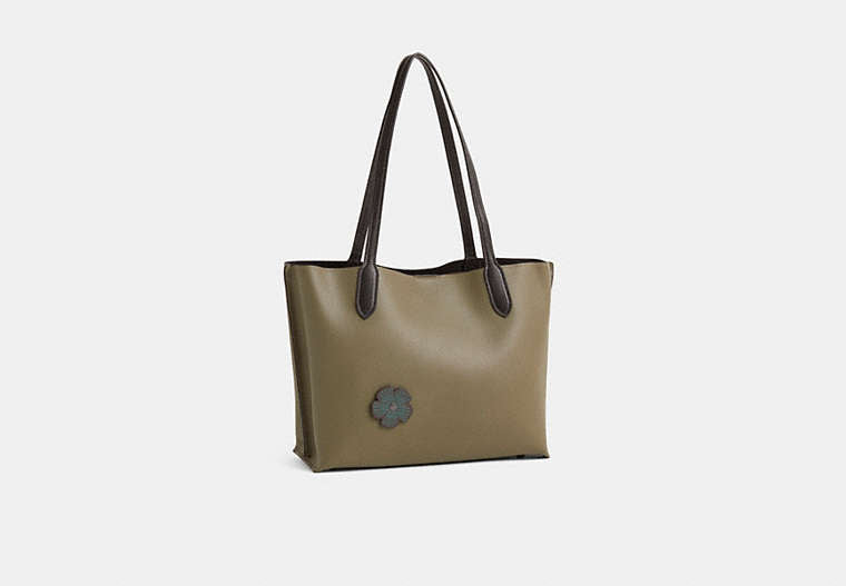 Reloved Willow Tote Bag In Colorblock