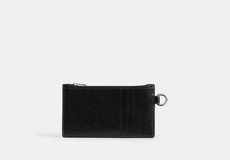 Zip Card Case With Chain