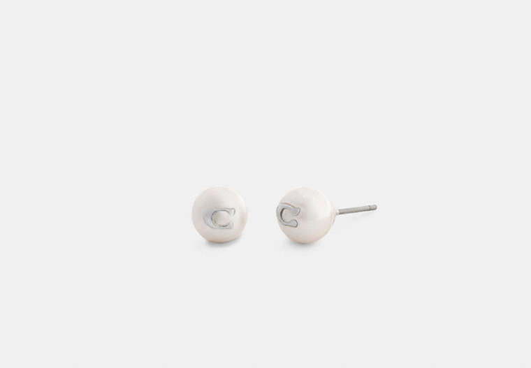 Signature Pearl Stud Earrings