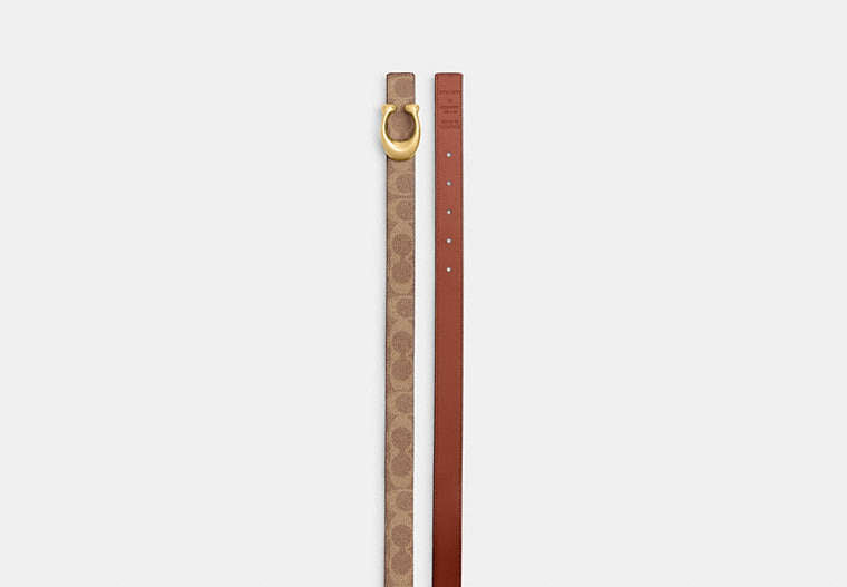 Sculpted C Buckle Reversible Belt, 25 Mm