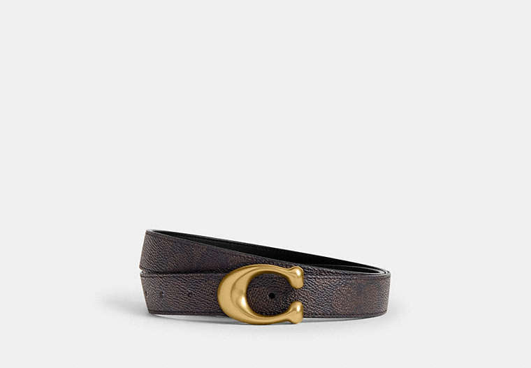 Sculpted C Buckle Reversible Belt, 25 Mm