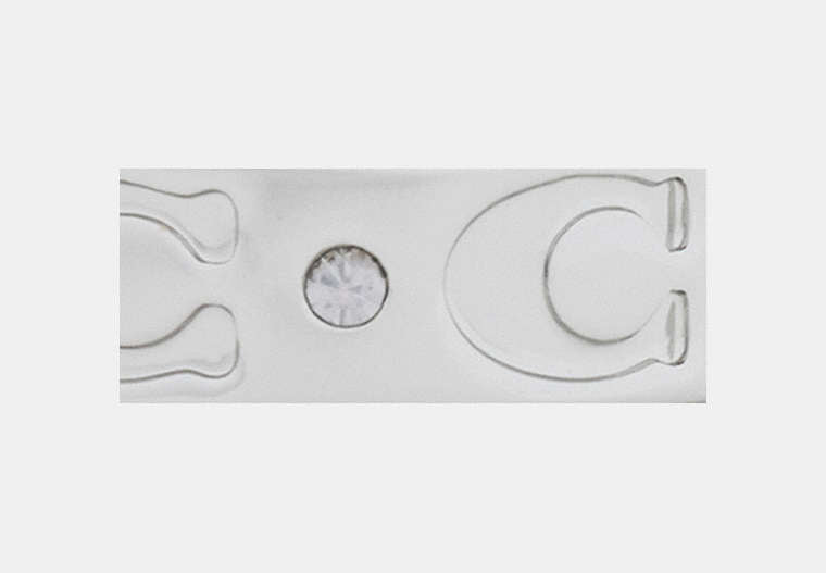 Repeated C Huggie Earrings
