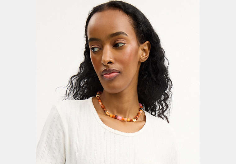 Beaded Choker Necklace
