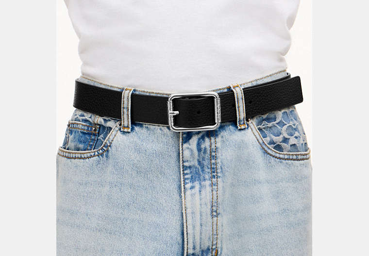 Double Roller Buckle Belt, 35 Mm
