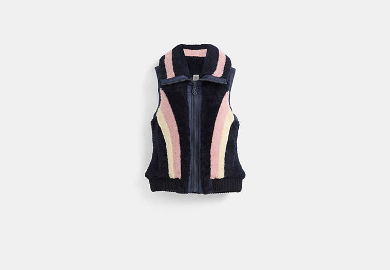 Restored Reversible Shearling Vest