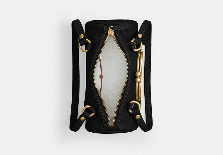 Kisslock Barrel Bag 28