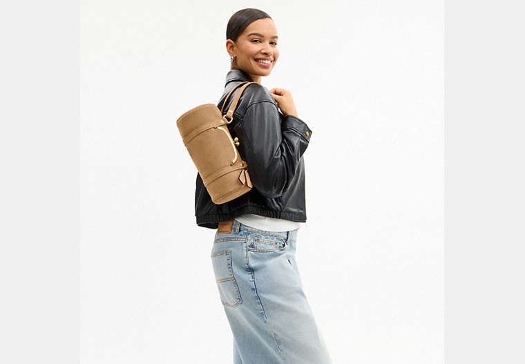 Kisslock Barrel Bag 28