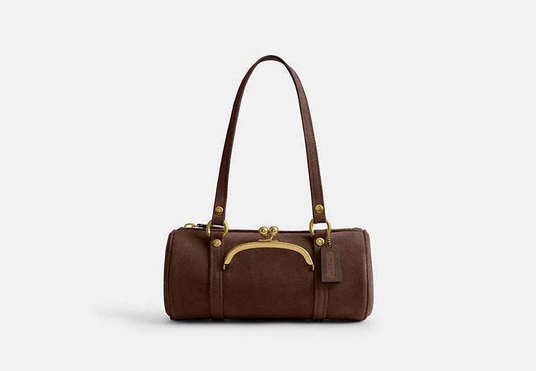 Kisslock Barrel Bag 28