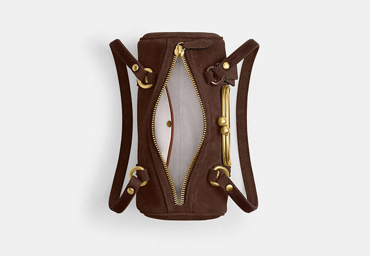 Kisslock Barrel Bag 28