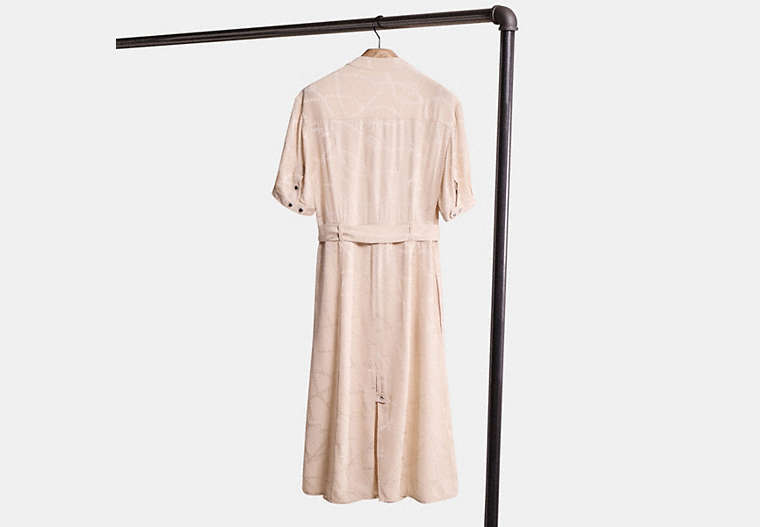 Restored Jacquard Snap Front Dress