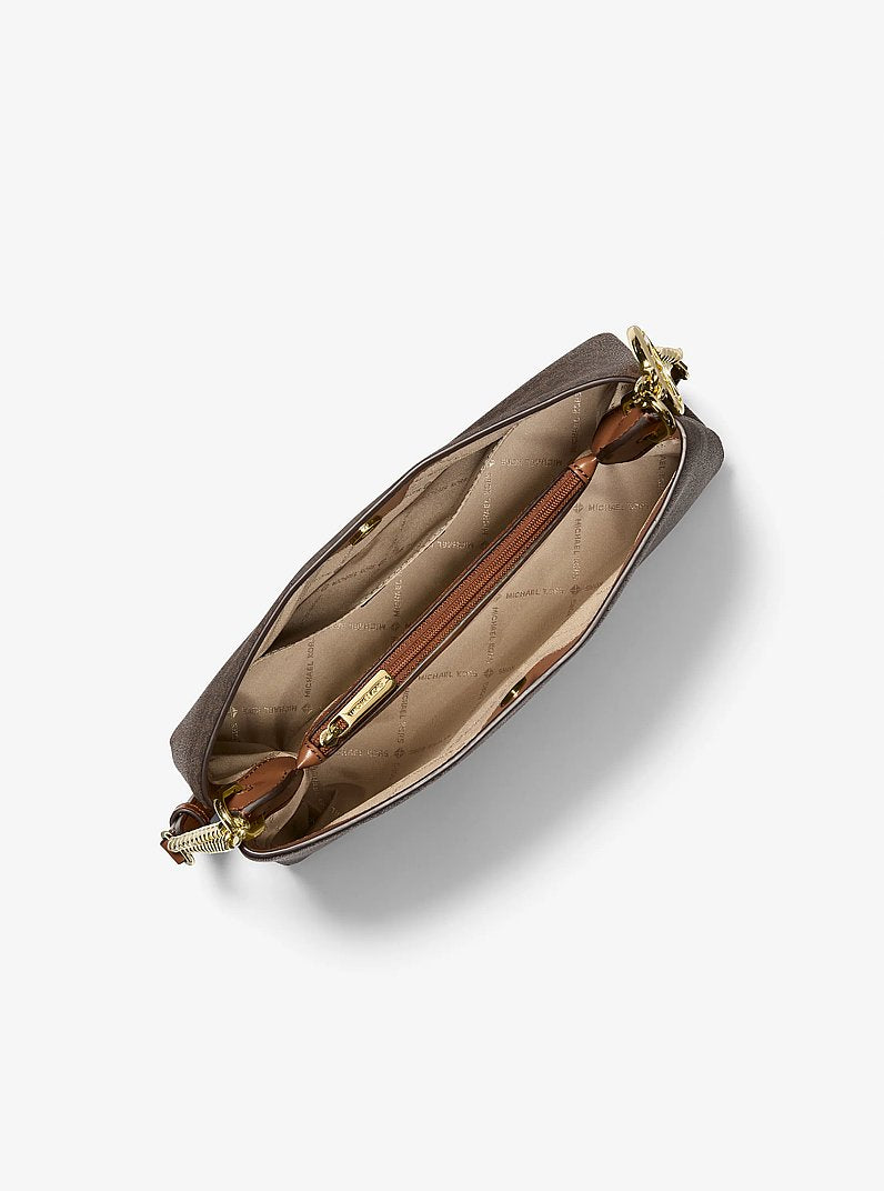 Christina Small Signature Logo Crossbody Bag