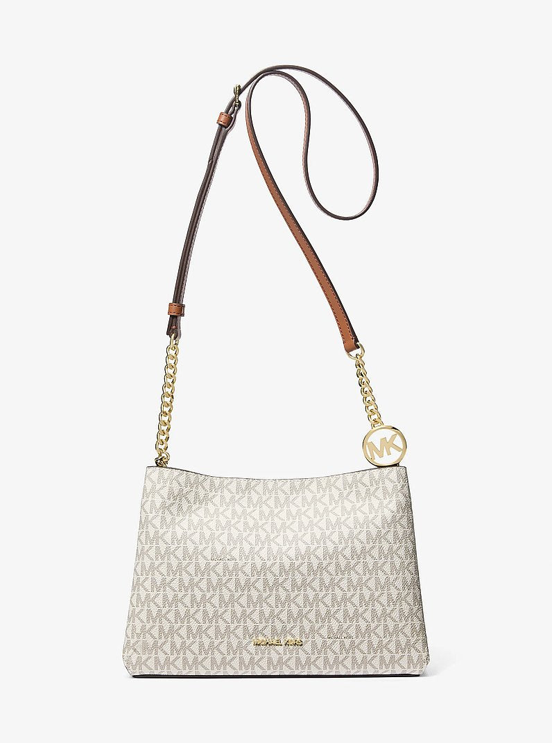 Christina Small Signature Logo Crossbody Bag