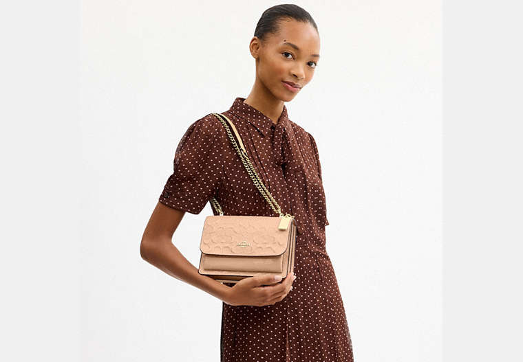 Klare Crossbody Bag In Signature Leather
