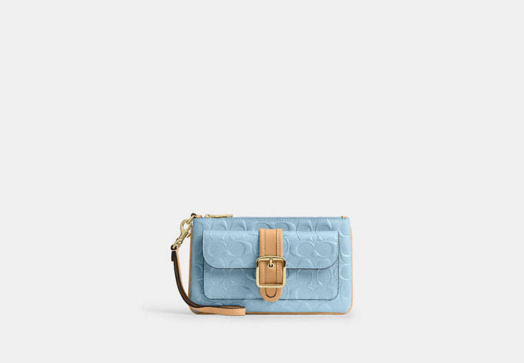 Ashton Wristlet In Signature Leather