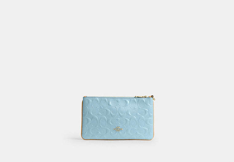 Ashton Wristlet In Signature Leather