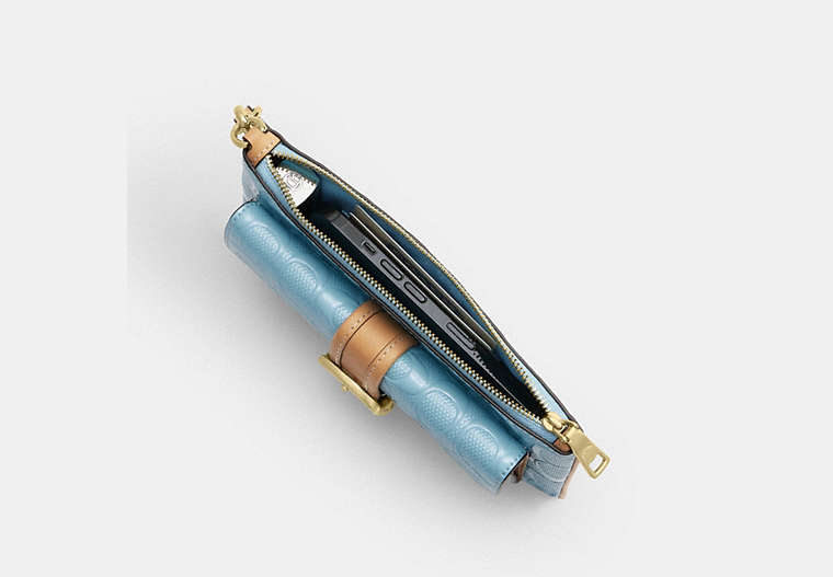 Ashton Wristlet In Signature Leather