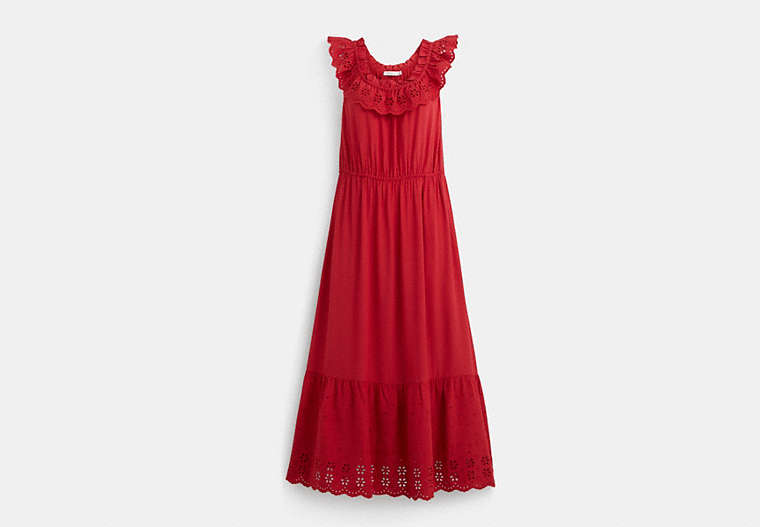 Restored Sleeveless Ruffle Dress