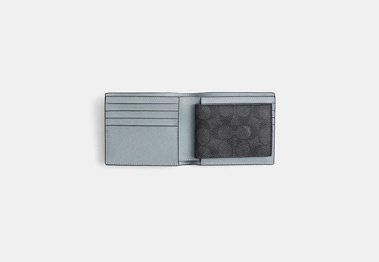 Restored 3-In-1 Wallet With Signature Canvas Interior