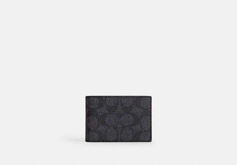 Compact Billfold Wallet In Signature Canvas