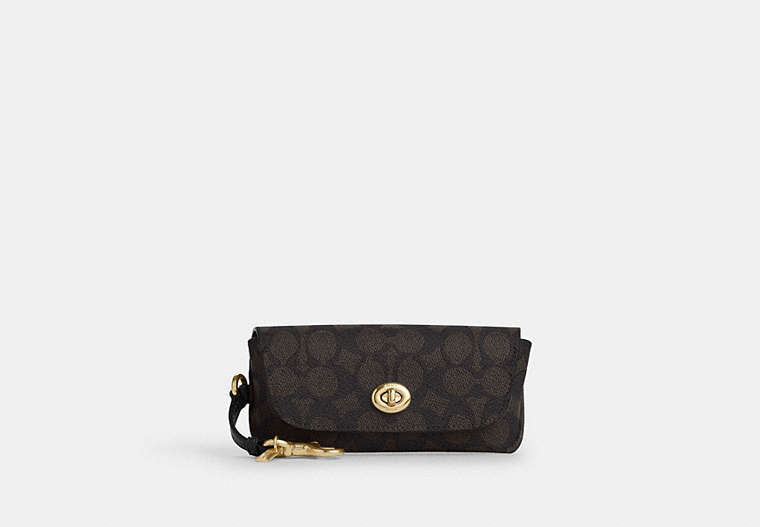 Sunglass Case In Signature Canvas