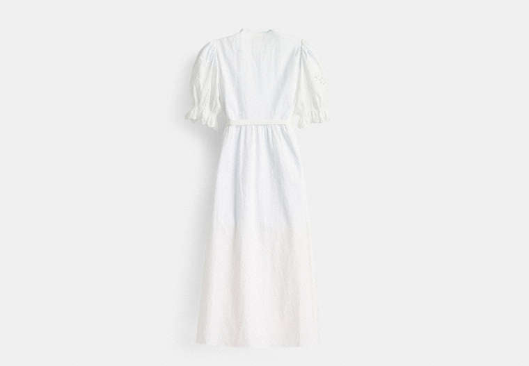 Restored Broderie Anglaise Wrap Dress