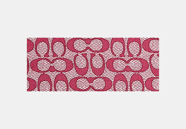 Textured Signature Print Silk Square Scarf