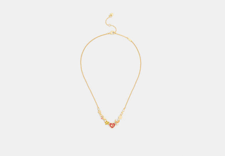 Celestial Stars And Hearts Necklace