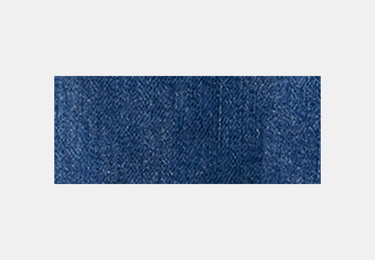 Maxi Denim Skirt In Organic Cotton