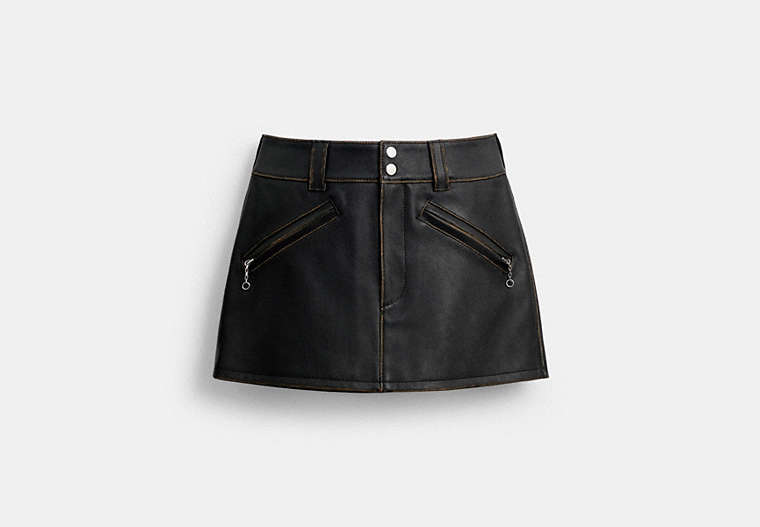 Moto Mini Skirt