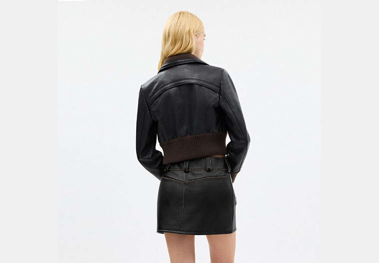 Moto Mini Skirt