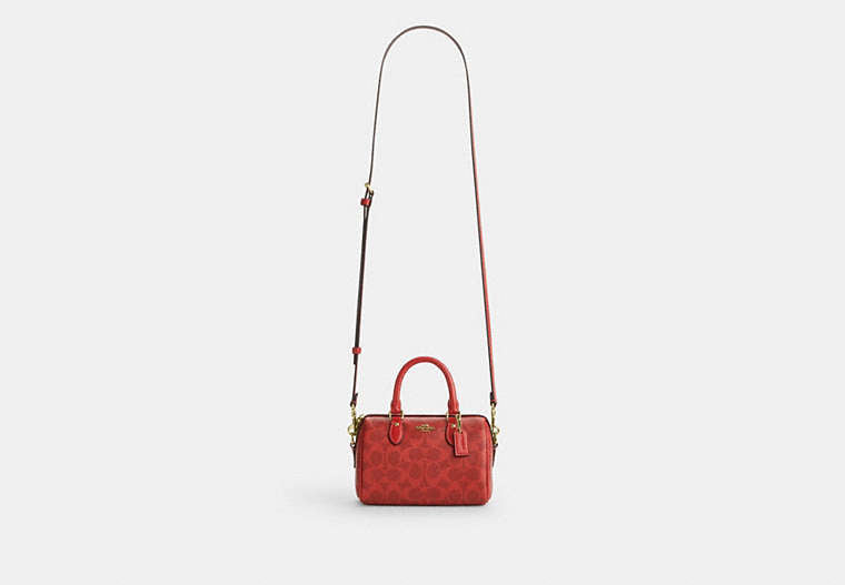 Mini Rowan Crossbody Bag In Signature Canvas