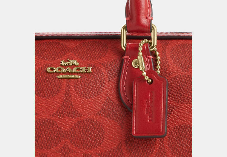 Mini Rowan Crossbody Bag In Signature Canvas