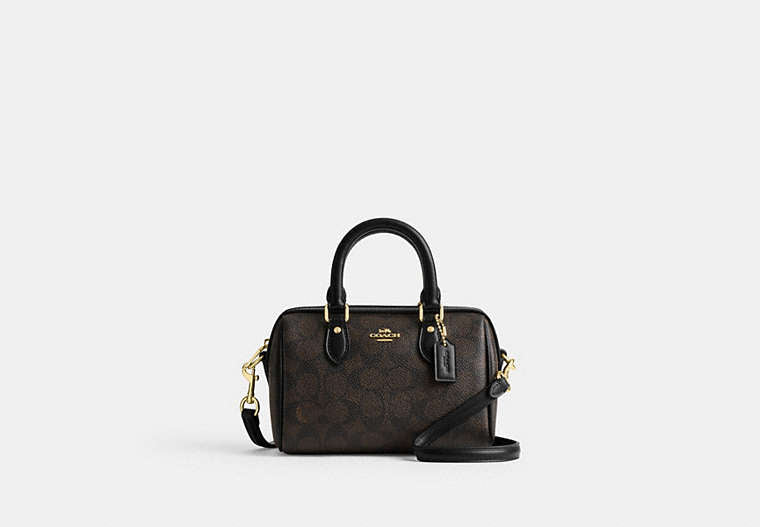 Mini Rowan Crossbody Bag In Signature Canvas