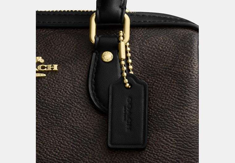 Mini Rowan Crossbody Bag In Signature Canvas