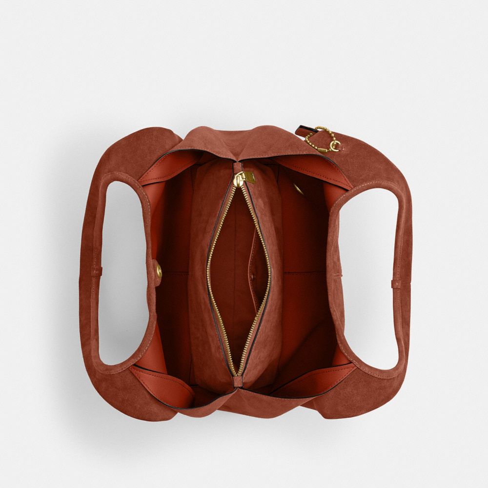 Coach Lana Shoulder Bag Brass Clay