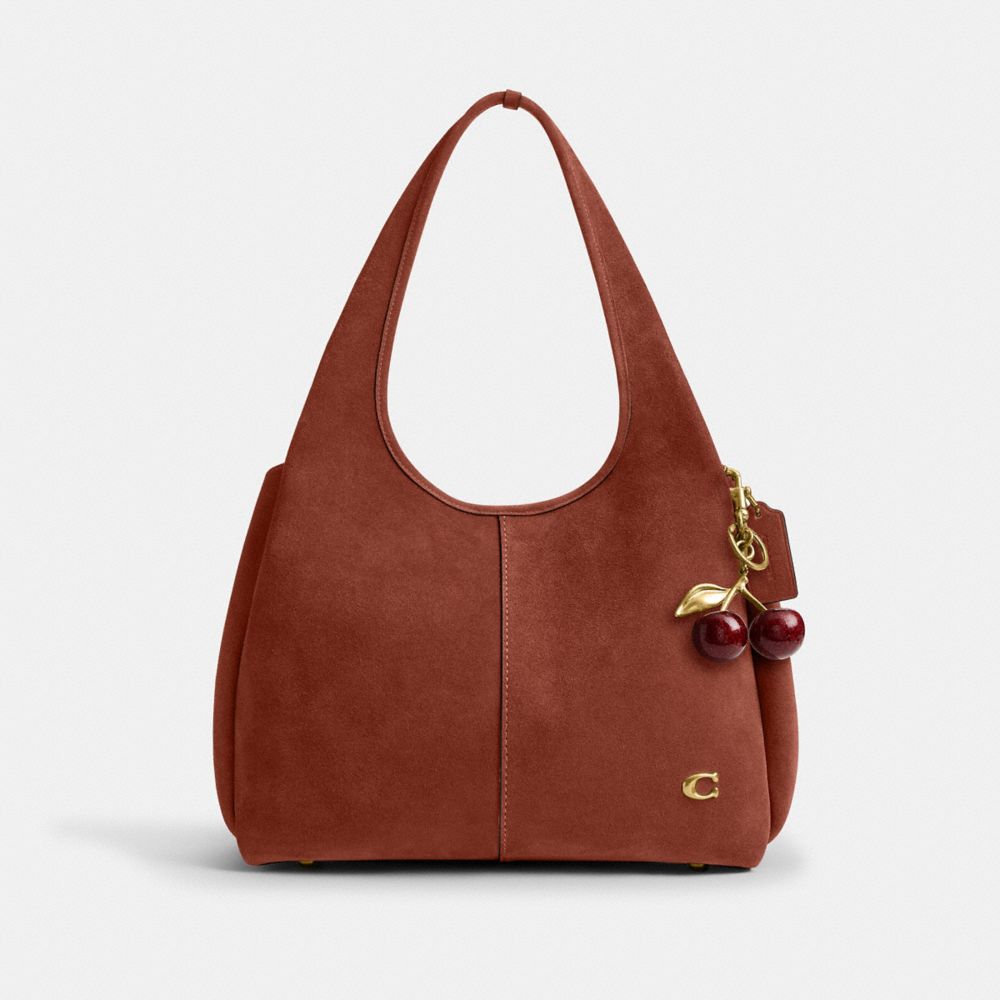 Coach Lana Shoulder Bag Brass Clay