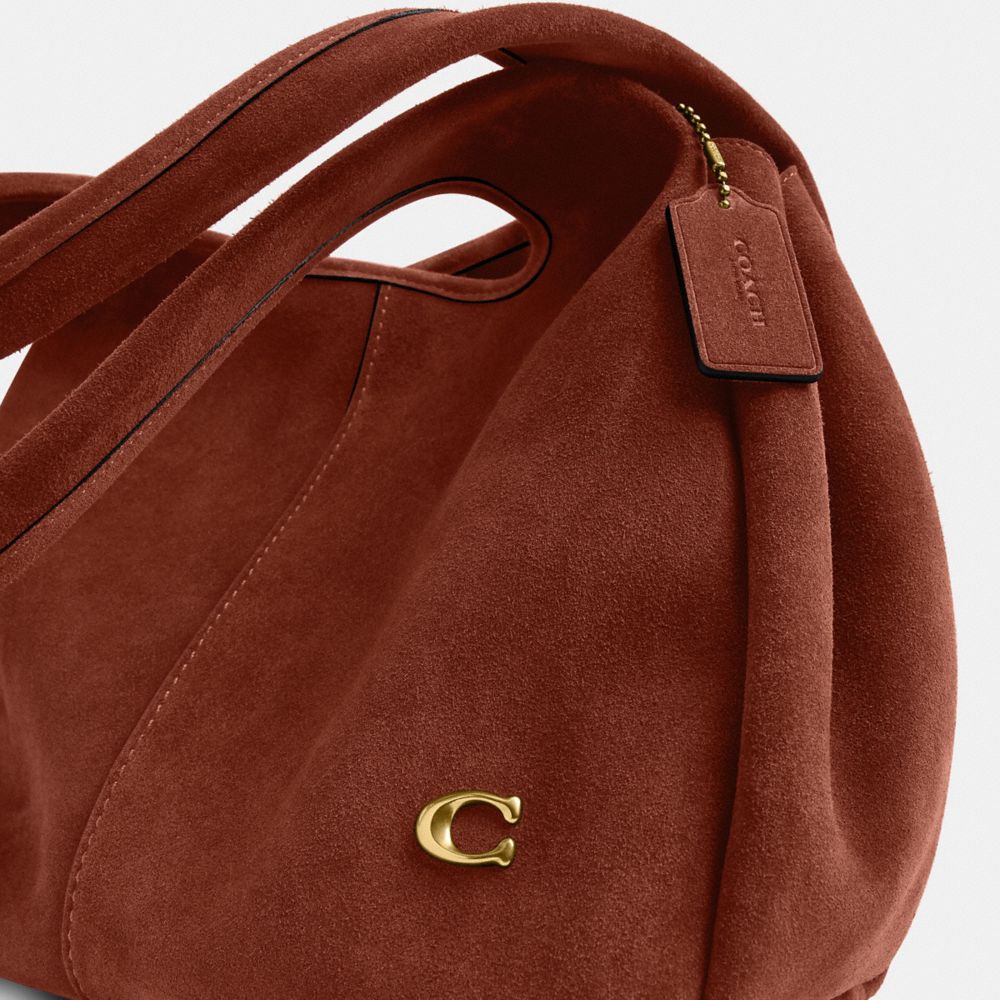 Coach Lana Shoulder Bag Brass Clay