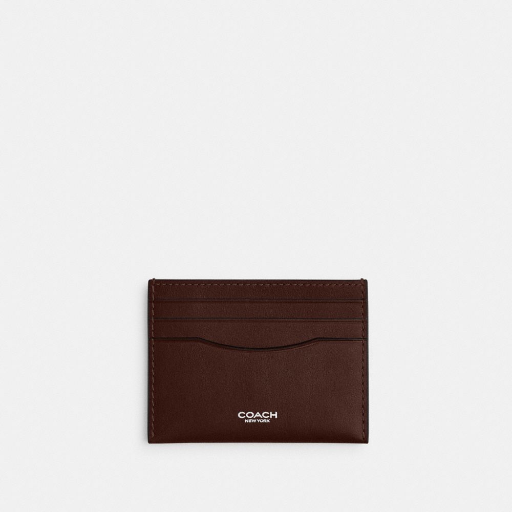 Coach Card Case Maple