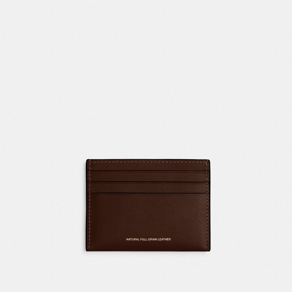 Coach Card Case Maple