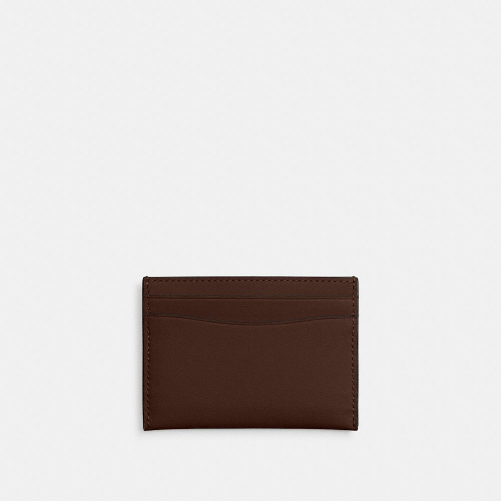 Coach Essential Card Case Brass Maple