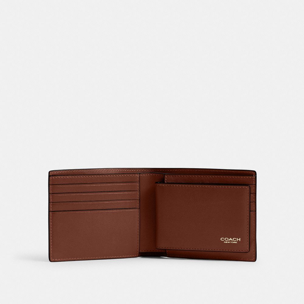 Coach 3 In 1 Wallet Redwood