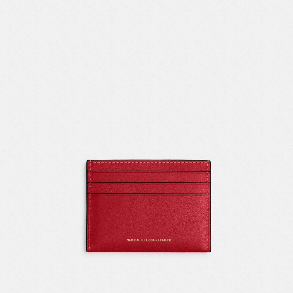 Coach Card Case Scarlett