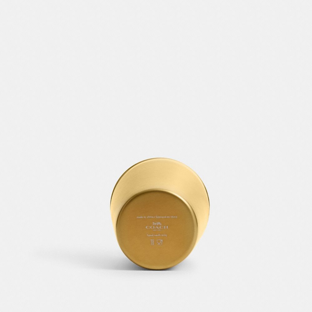 Coach Cocktail Shaker Brass Black